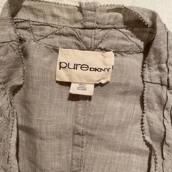 *DKNY* 100% Linen - Picture 7 of 10